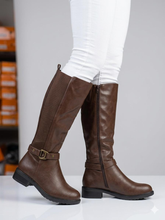 Women's Wide Calf Knee-High Riding Boots