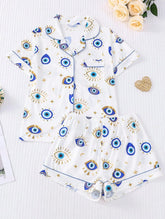 Evil Eye Print PJ Set