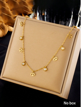 Vintage Evil Eye Charm Necklace