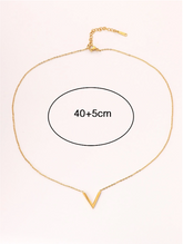 V-Shape Pendant Necklace