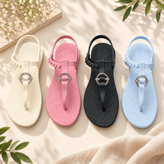 Amara Gold Buckle Sandals | PLEASE SIZE UP 1 SIZE