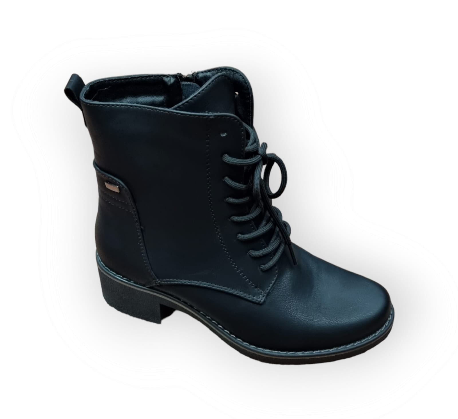 Lace-Up Ankle Boots
