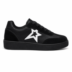 Women's White Star Detail Sneakers
