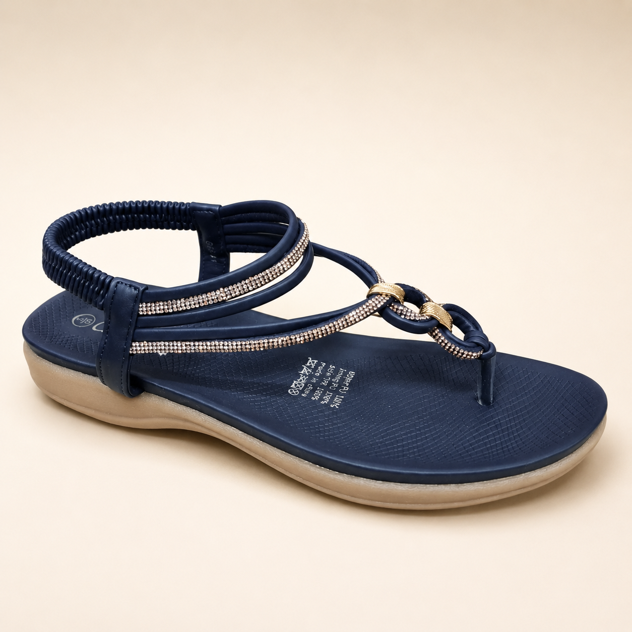 Serena Rhinestone Comfort Sandals for Women
