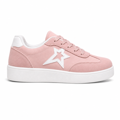 Women's White Star Detail Sneakers