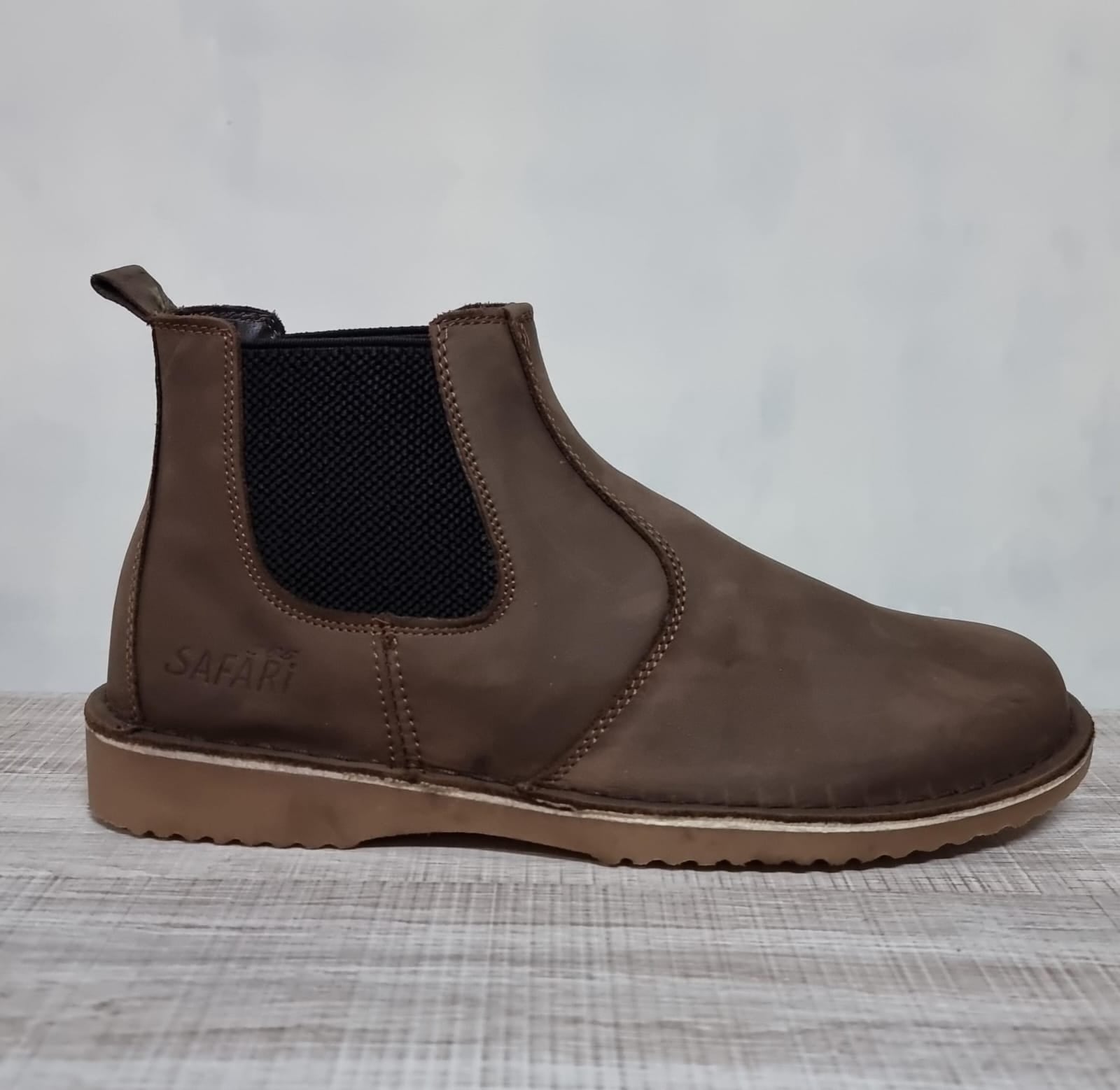Safari Men's Genuine Leather Chelsea Vellie Boots