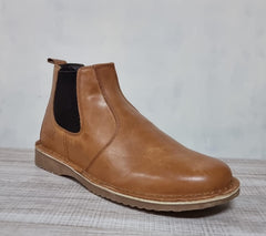Safari Men's Genuine Leather Chelsea Vellie Boots