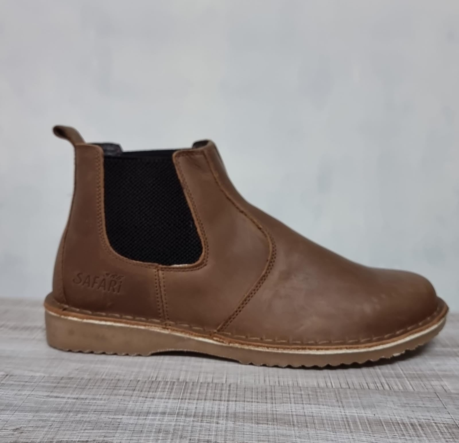 Safari Men's Genuine Leather Chelsea Vellie Boots