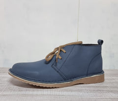 Men's Navy Safari Premium Vellies