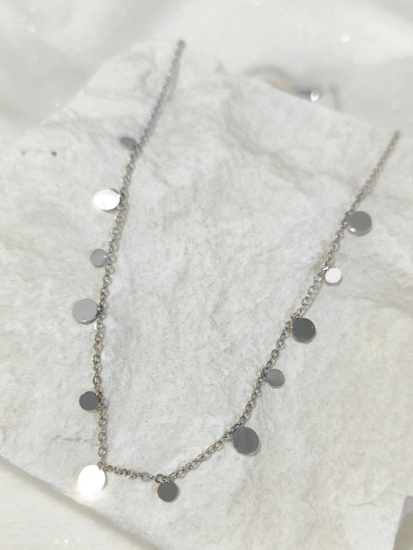 Silver Minimalist Clavicle Necklace