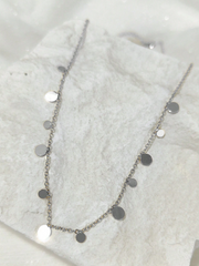 Silver Minimalist Clavicle Necklace