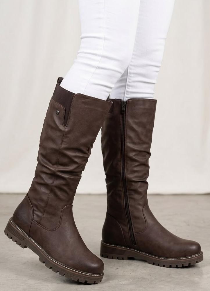 Comfort Stretch Knee Boots