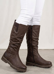 Comfort Stretch Knee Boots