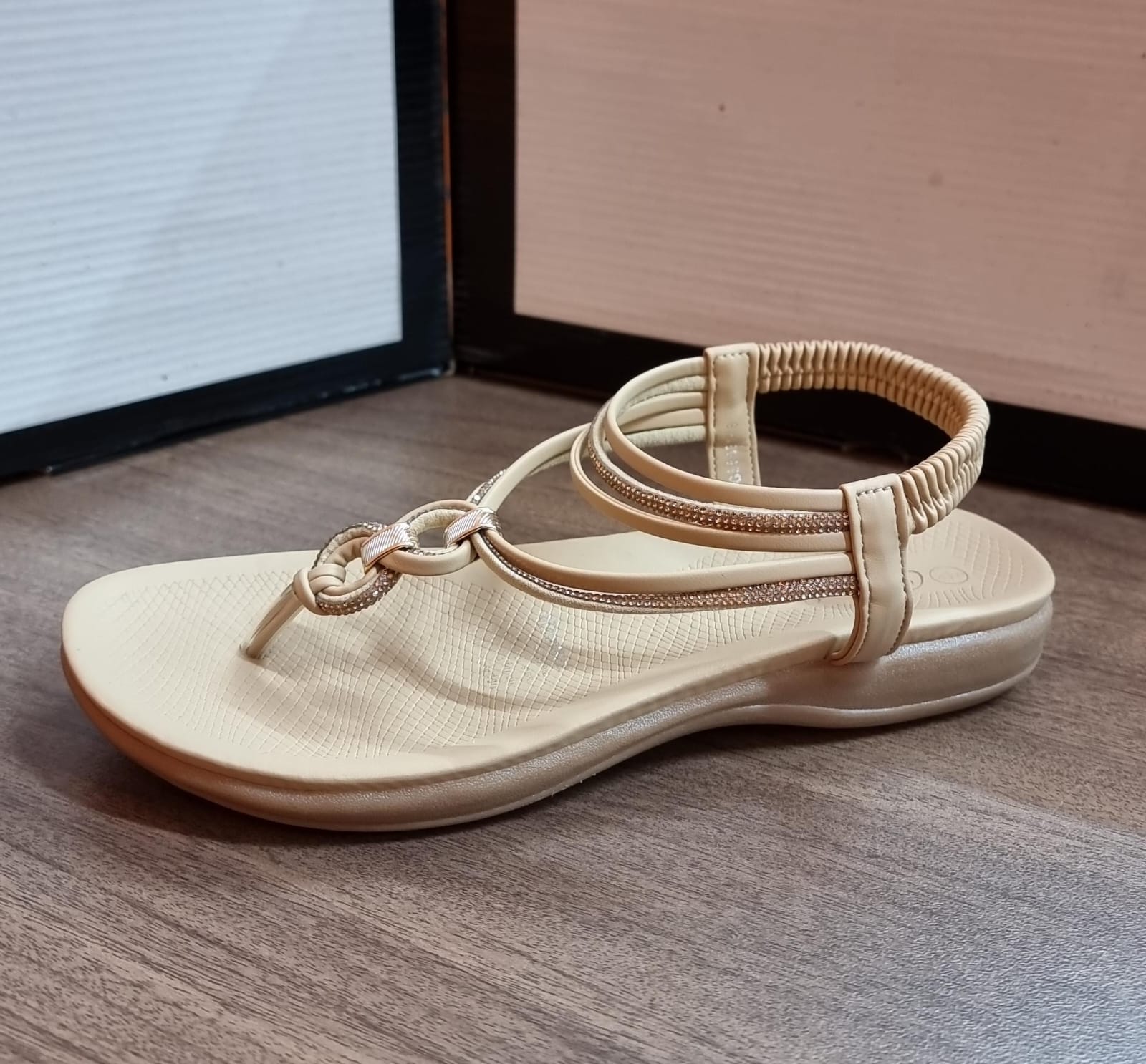 Serena Rhinestone Comfort Sandals for Women