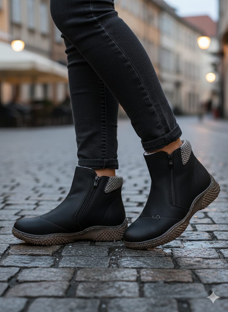 Women’s Casual Comfort Ankle Boots – Lightweight Winter Boots