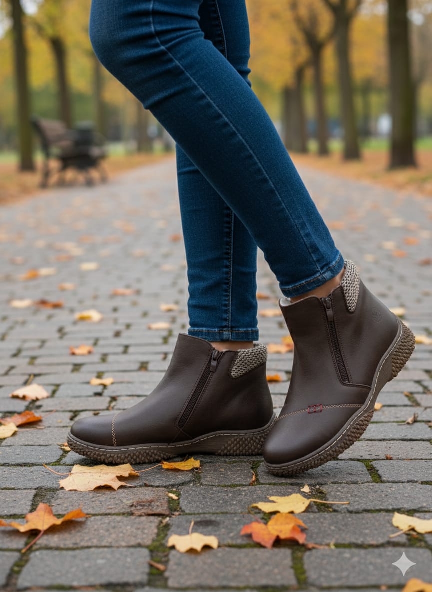 Women’s Casual Comfort Ankle Boots – Lightweight Winter Boots