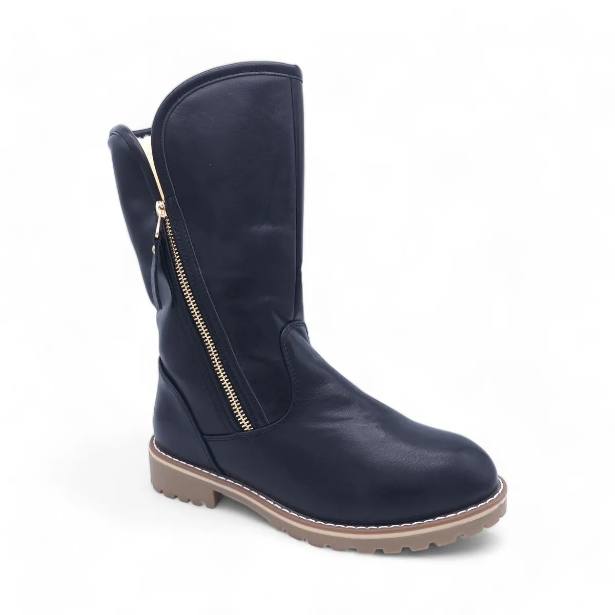 Women’s Mid-Calf Side Zip Boots