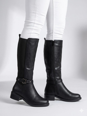 Women's Wide Calf Knee-High Riding Boots