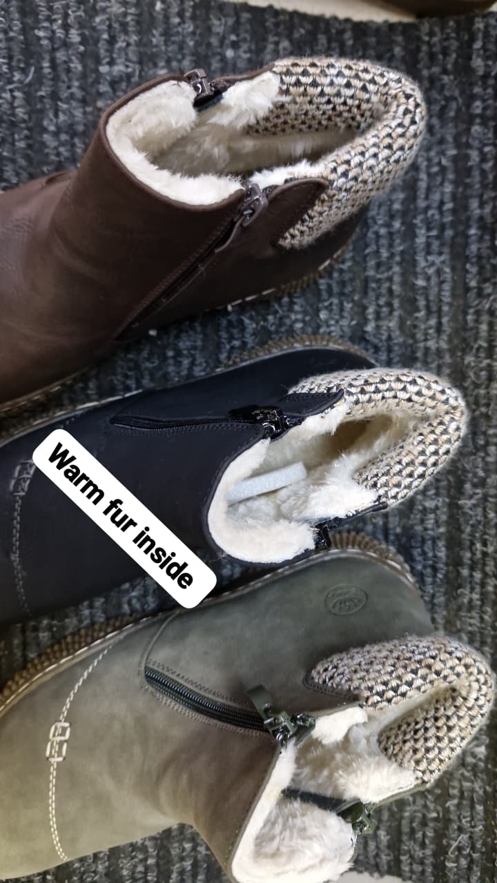 Women’s Casual Comfort Ankle Boots – Lightweight Winter Boots