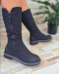 Women’s Fur-Lined Mid-Calf Boots