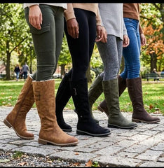 Women’s Warm Fur Lined Knee-High Winter Boots