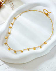 Vintage Evil Eye Charm Necklace