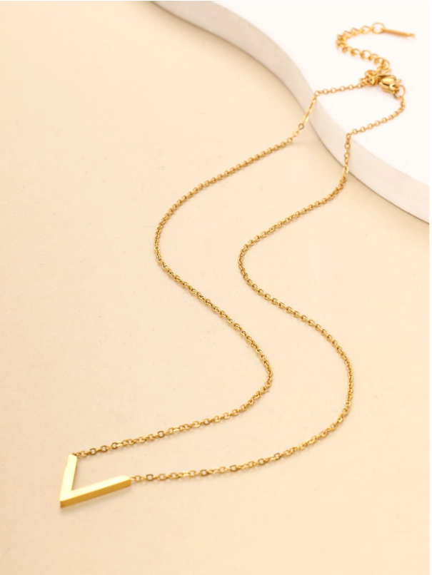 V-Shape Pendant Necklace