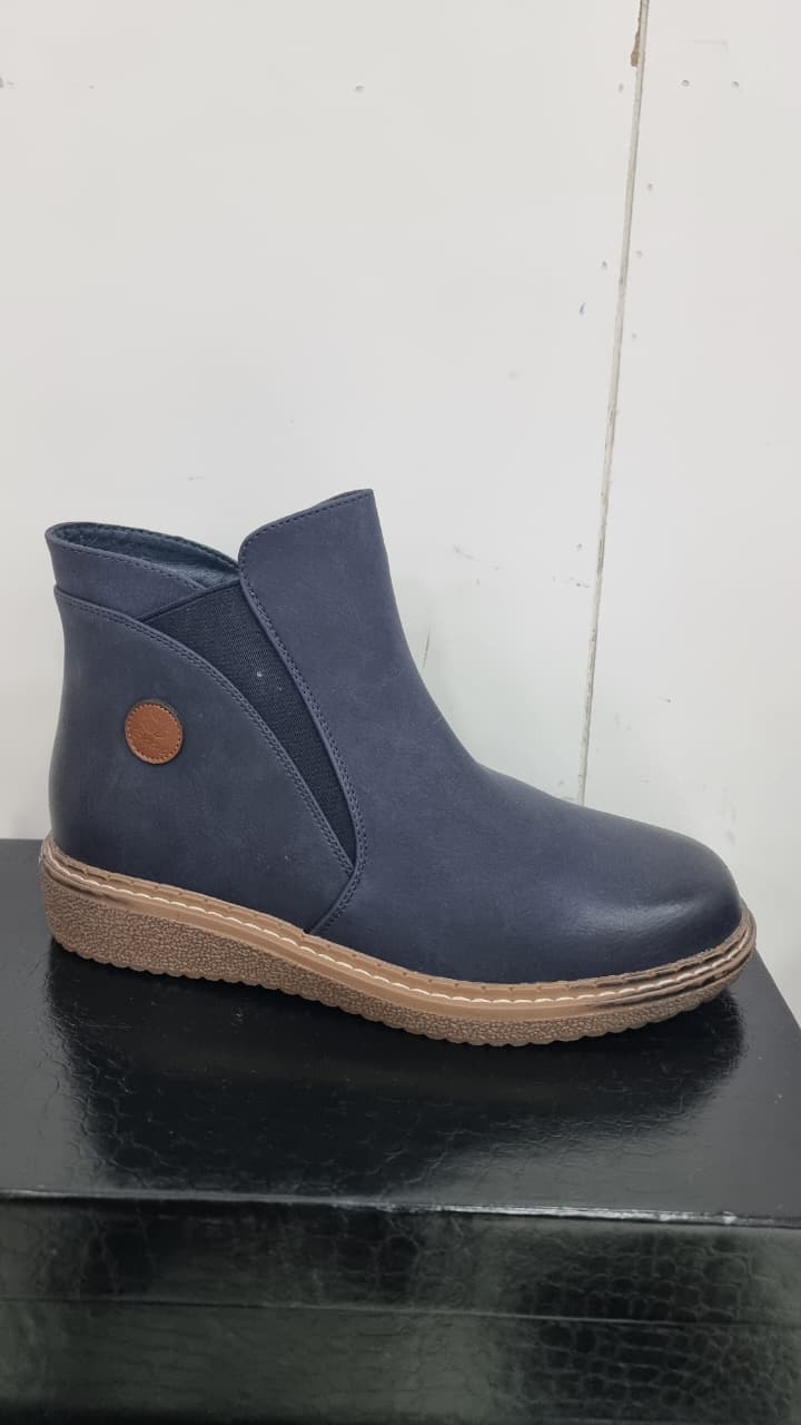 Women’s Comfortable Zip Ankle Boots – Casual Winter Walking Boots
